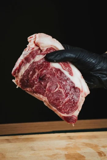 Morceau de pièce de boeuf